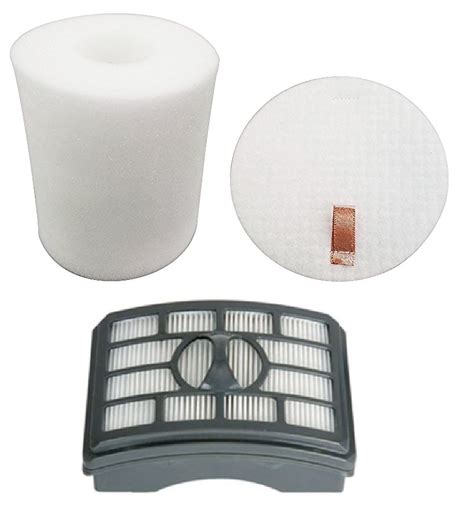 HEPA Filter and Foam Filters for Shark Rotator NV501, NV552