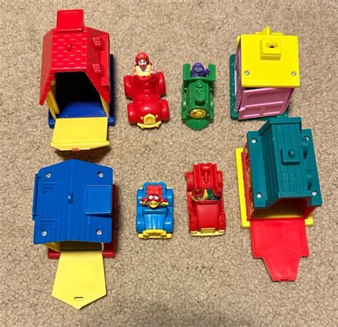 1993 MCDONALDS FROM England McDonaldland Village Happy Meal Toys set 4 $25.00 - PicClick