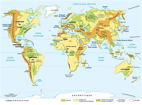 Carte Europe: Carte Geographique Du Monde Avec Les Capitales