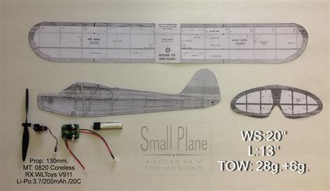 Simplest RC Foam Plane Build in an hour, Piper Wing 20, by Smallplanehobby.com