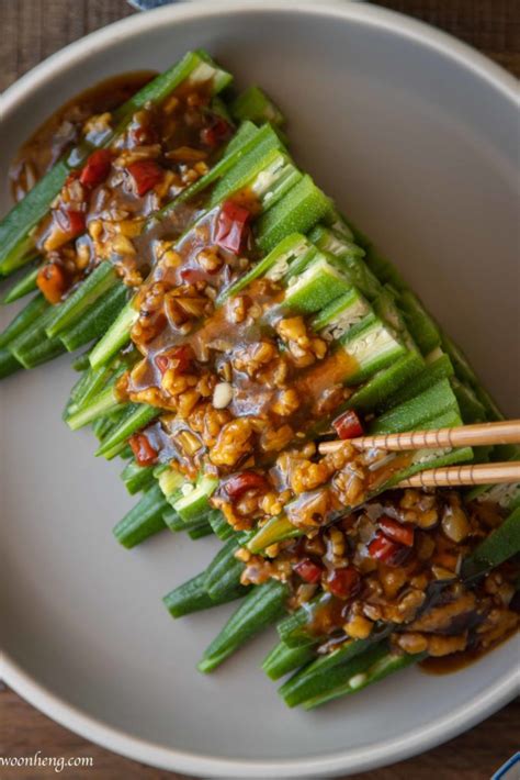 The 15-minute Easy Okra recipe you need now | Spicy - WoonHeng