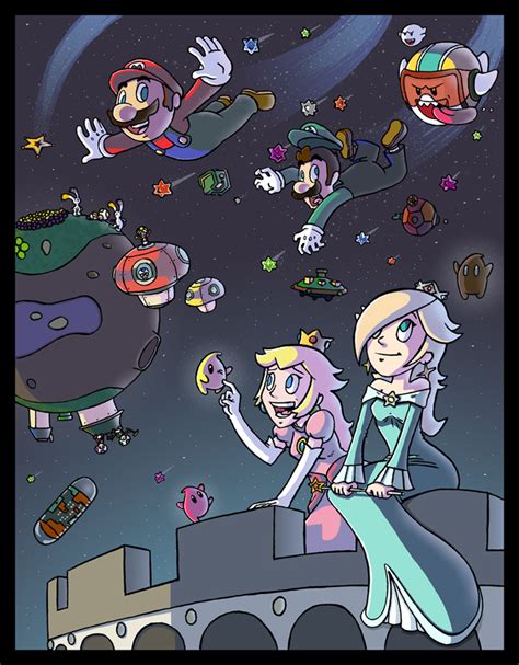 Super Mario Galaxy by captainsponge on DeviantArt