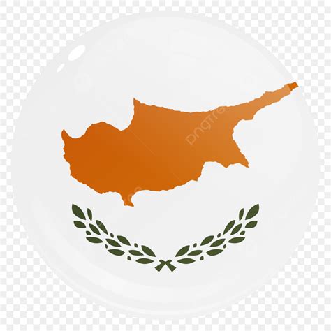 Cyprus Flag Vector Hd Images, Round Country Flag Cyprus, Round, Country, Flag Cyprus PNG Image ...