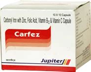 Carfez Capsuls at best price in Kolkata by Jupiter Pharmaceuticals Ltd. | ID: 6548198733