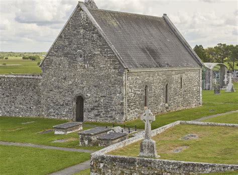 Monastery Ruins, Clonmacnoise, Ireland Editorial Photography - Image of ...