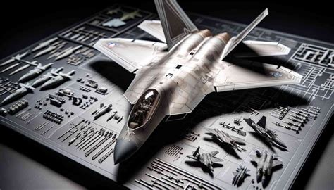 Exploring the Intricacies of the Hasegawa 1/48 F-22 Raptor Model Kit