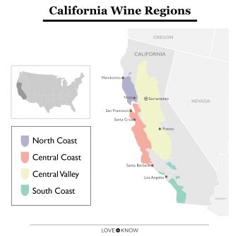 California Wine Country Maps to Guide Your Journey | LoveToKnow