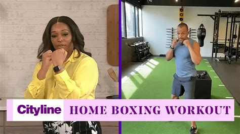 6 shadow boxing workout moves you can do with no equipment - YouTube