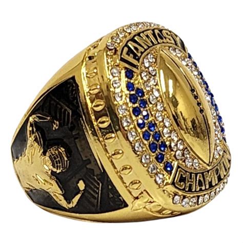 2023 Fantasy Football Champion Ring | Gold Finish