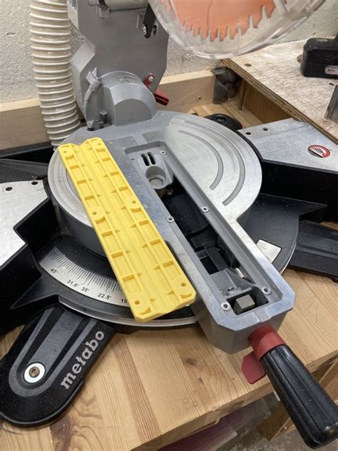 Miter Saw Zero Clearance Insert Plate Metabo KS 305 by Jouni Lindqvist ...