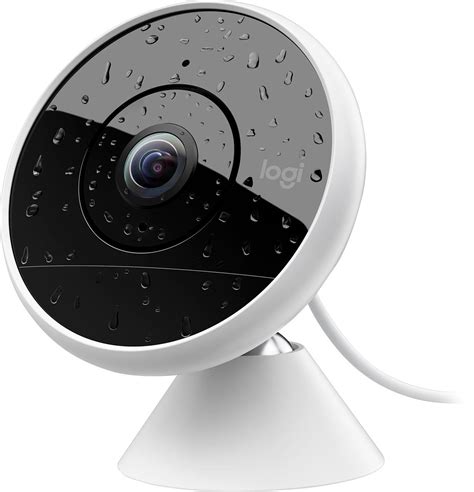 Logitech Circle 2 Indoor/Outdoor 1080p Wi-Fi Home Security Camera White ...