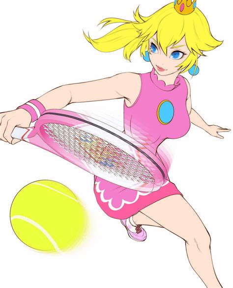 Princess Peach Tennis Costume