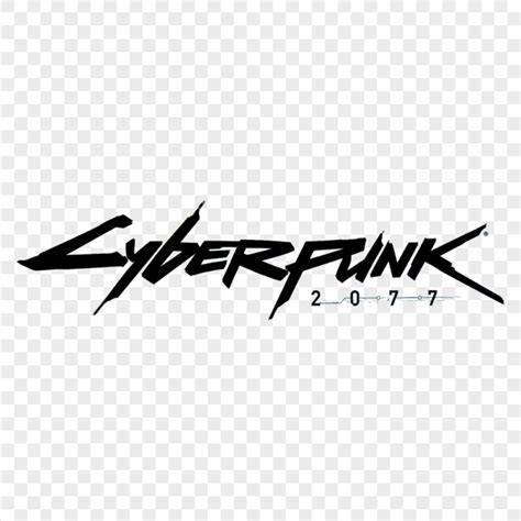 HD Black Cyberpunk 2077 Game Logo PNG | Citypng