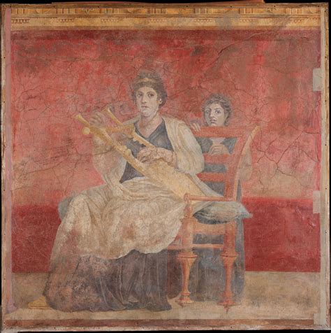 Wall painting from Room H of the Villa of P. Fannius Synistor at Boscoreale | Roman | Late ...