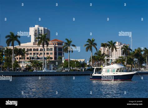 USA, Florida, West Palm Beach, waterfront view Stock Photo - Alamy