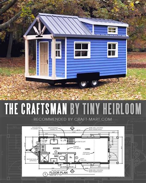 17 Best Custom Tiny House Trailers and Kits with Plans for Super-Tight ...