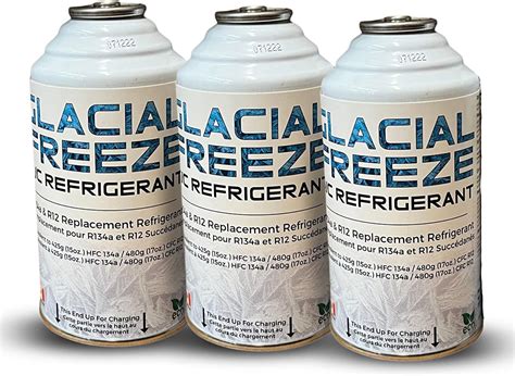 Tectonic Glacial Freeze R290 Replacement r134a Refrigerant Cans | R290 ...