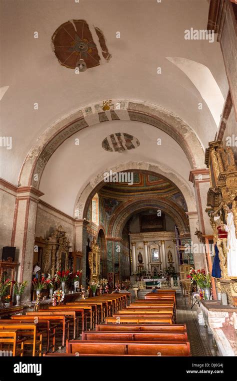 Interior of the Precious Blood of Christ Church or Preciosa Sangre de ...