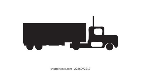 4,391 Tractor Trailer Silhouette Images, Stock Photos & Vectors | Shutterstock