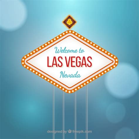 Las vegas sign vector | Free Vector