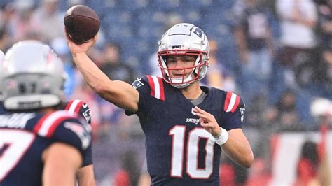 Drake Maye to replace Jacoby Brissett as starting QB for Patriots in ...