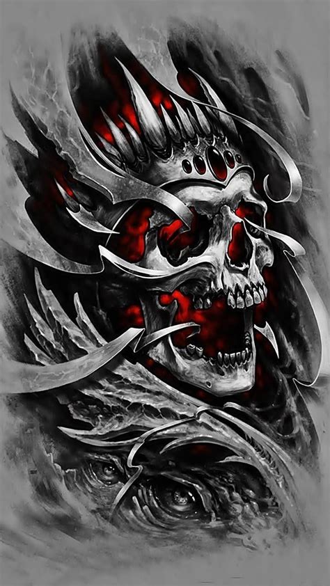 Pin de Julio Cesar em skulls em 2020 | Arte com caveira, Tatuagem de caveira, Arte com caveiras