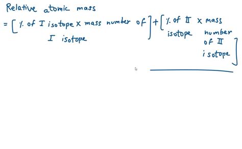 There are two main isotopes of chlorine. 75% of chlorine atoms have a ...