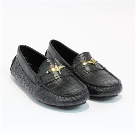 Cesare Paciotti Classic black loafers for Boys | BAMBINIFASHION.COM