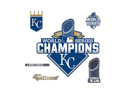 Small Kansas City Royals 2015 World Series Champions Teammate Logo ...