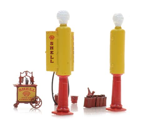 Old Shell petrol pumps - Artitecshop