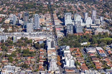 Aerial Stock Image - Burwood Road, Burwood