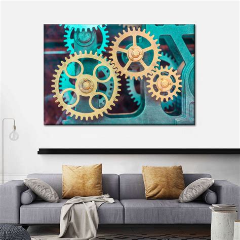 Clock Gears Wall Art | Photography