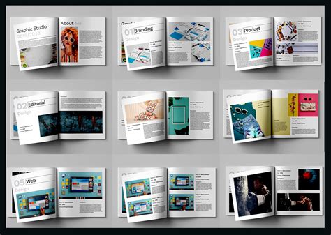 Graphic Design Portfolio Cover Page Examples