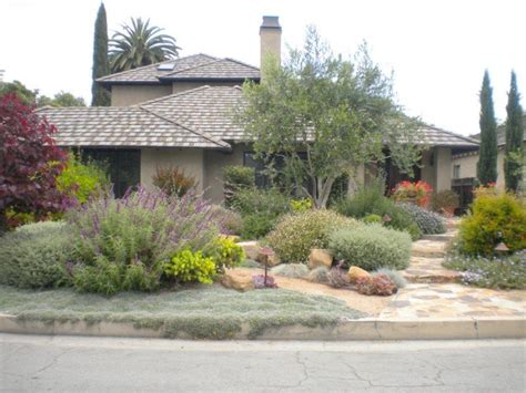 Peachy Drought Tolerant Landscapes 13 ... | Backyard landscaping, Front yard landscaping ...