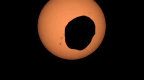 Incredible Video of Solar Eclipse on Mars – Captured by NASA’s ...