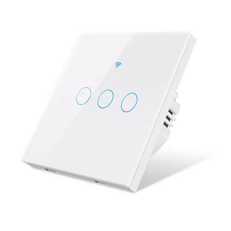 Lumive Smart Light Switch Works With Alexa & Google Home [3 Gangs | White]