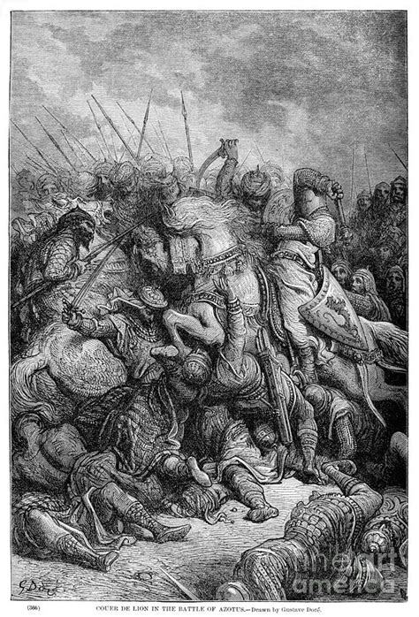 Third Crusade, 1191 Photograph by Granger