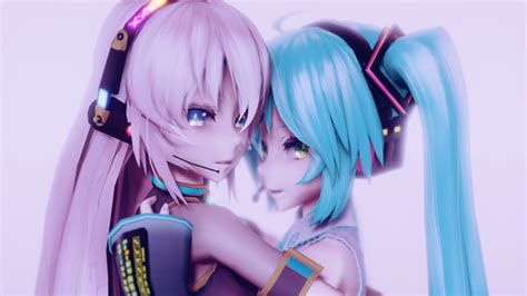 Hatsune Miku x Megurine Luka by ROKI-P on DeviantArt