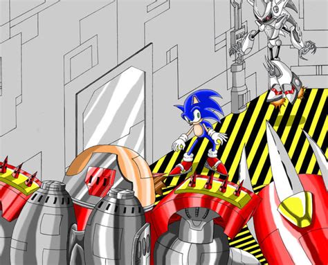 Sonic 2 ending by jaguarcats on DeviantArt