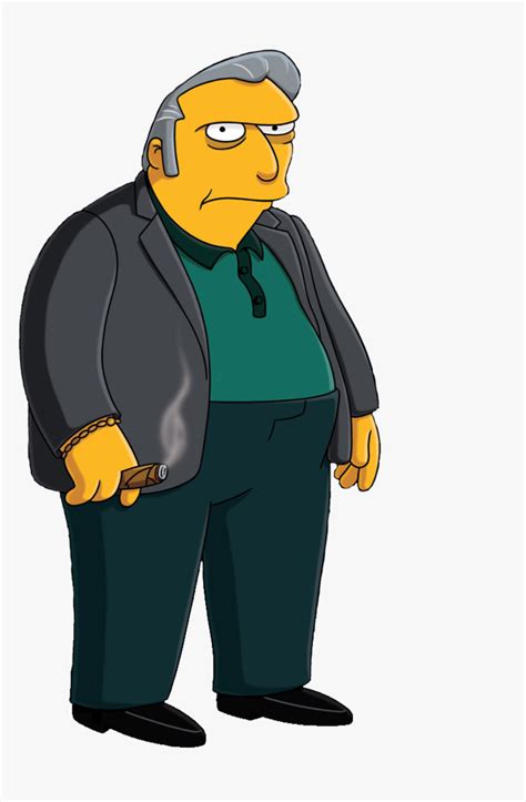 Die Simpsons Fat Tony , Png Download - Fat Tony Simpsons, Transparent Png - kindpng