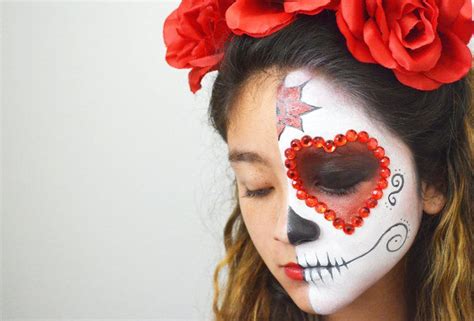 10 Sugar Skull Face Paint Tutorials - The Crafty Chica