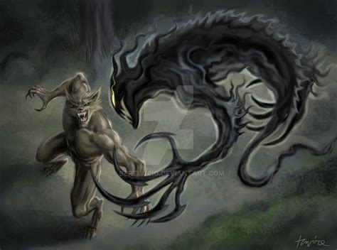 Slayer VS Werewolf by Bertuccio on DeviantArt