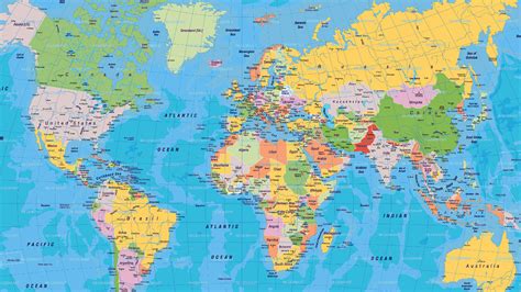 World Map - Free Large Images