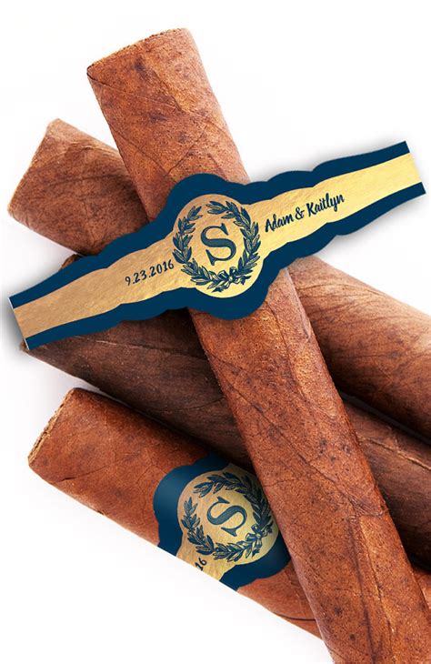 Custom Cigar Bands Wedding Cigar Labels Cigar Bar | Etsy in 2020 ...