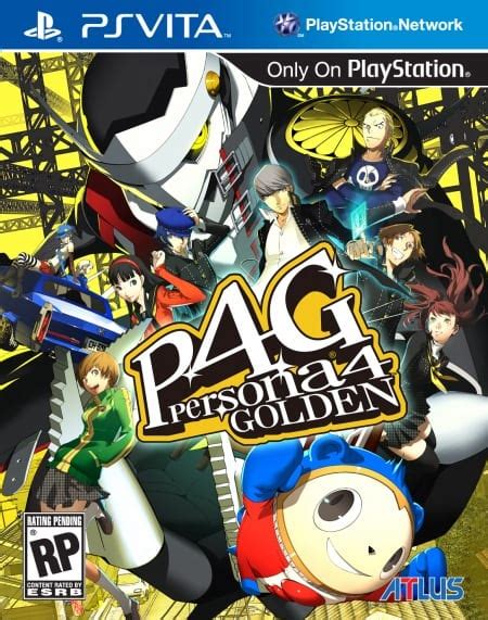 ATLUS USA Reveal Final Cover Art for Persona 4 Golden | The Otaku's Study