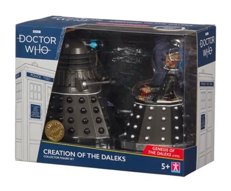 DOCTOR WHO CREATION OF THE DALEKS. Davros & Genesis Dalek. Rare Brand New £59.99 - PicClick UK