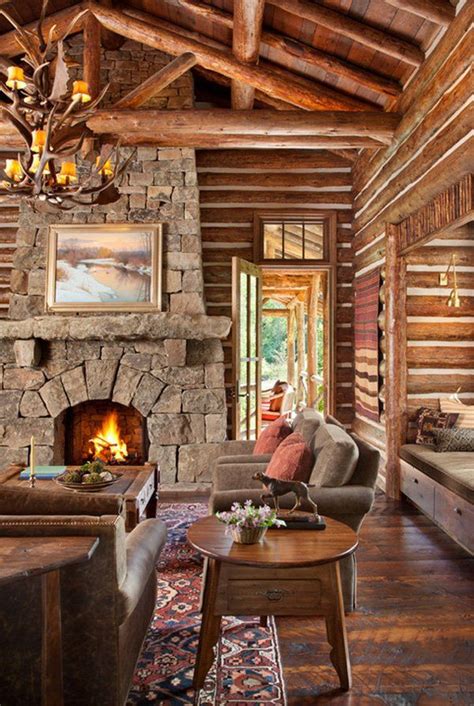 Gorgeous mountain getaway near Yellowstone Park | Casas de troncos ...