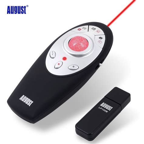 2.4Ghz USB Wireless Presenter with Trackball Mouse Wireless Powerpoint ...