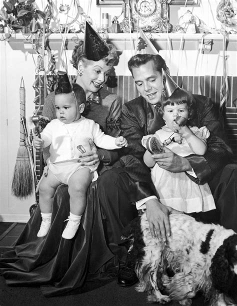 Lucille Ball With Her Kids - Rare Photos Lucille Ball's Family