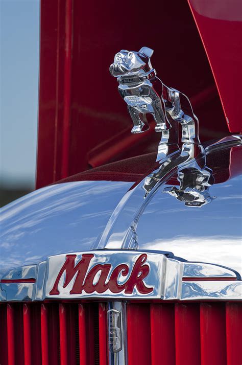 1952 L Model Mack Pumper Fire Truck Hood Ornament Photograph by Jill Reger - Pixels